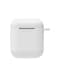 Generic Protective Case Cover For Airpods With Carabineer White