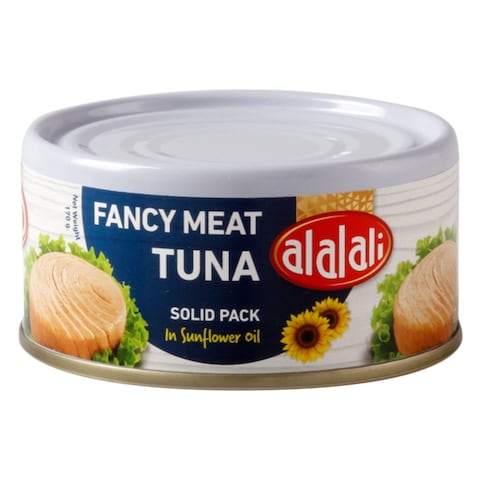 Buy Al Alali Fancy Meat Tuna Solid In Sunflower Oil 170g in Saudi Arabia