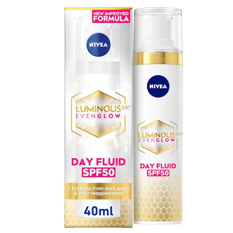 NIVEA Luminous 630 Even Glow Anti Dark Spot Face Fluid SPF 50 40ml