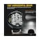 7 inches 60W Dual Side Shooter LED Work Light Combo Light Floodlight Spotlight With Angle Eye, 6000Lm Lumens with Aluminum Die-Cast Housing Material
