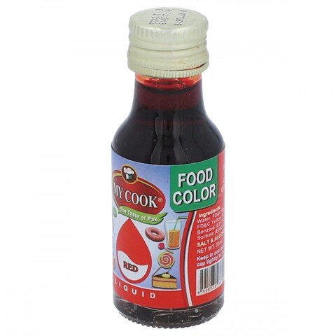 Red Cooking Liquid Buy My Cook Red Liquid Food Color 28ml Online | Carrefour Pakistan