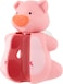 Flipper Fun Animal Hygienic Toothbrush Holder For Kids, includes Soft Bristle Toothbrush, Piggy, 3Y+