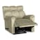 In House Velvet Classic Recliner Chair - Dark Ivory - AB011