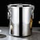 Quesera Stainless Steel Rice Barrel Drum Storage Tank 33L
