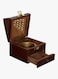 Generic Pyramid Shaped Incense Burner, Brown M