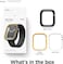 Elago Duo for Apple Watch Series 8/7 (41mm), Series 6/SE/5/4 (40mm) cover case - Black Yellow