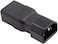 IEC320 Male C14 to Female C19 Power Mains Extension Adapter for PDU UPS 10A to 15A