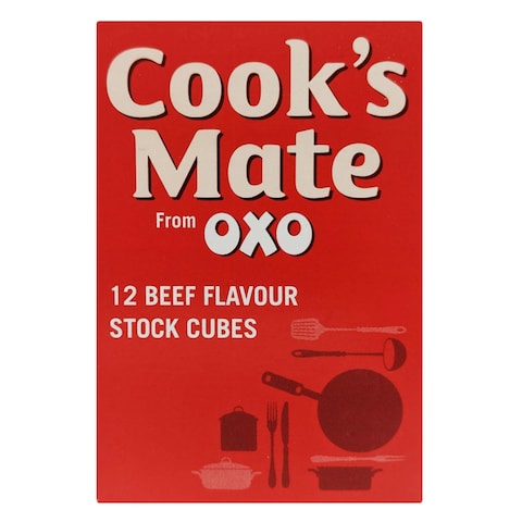 Oxo Cooks Mate Stock Cubes Beef 71g (12 Pieces)