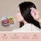 Pink Soft Silicone Scalp Shampoo Hair Massager Scrubber Brush