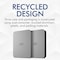 LaCie Mobile Drive 1TB External Hard Drive Portable HDD - Moon Silver, USB-C 3.2, for PC and Mac, Post-Consumer Recycled, with Adobe All Apps Plan and Rescue Services (STLP1000400)