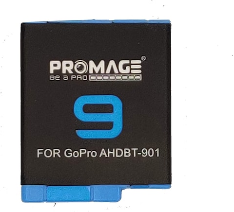Promage Battery For Gopro Hero 9 + Promage 3 Slots Storage Charger Box For Gopro Hero 9 Black Action Camera