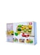 Child Toy Vegetables &amp; Fruits Cutting Wooden Toy Pretend Playset