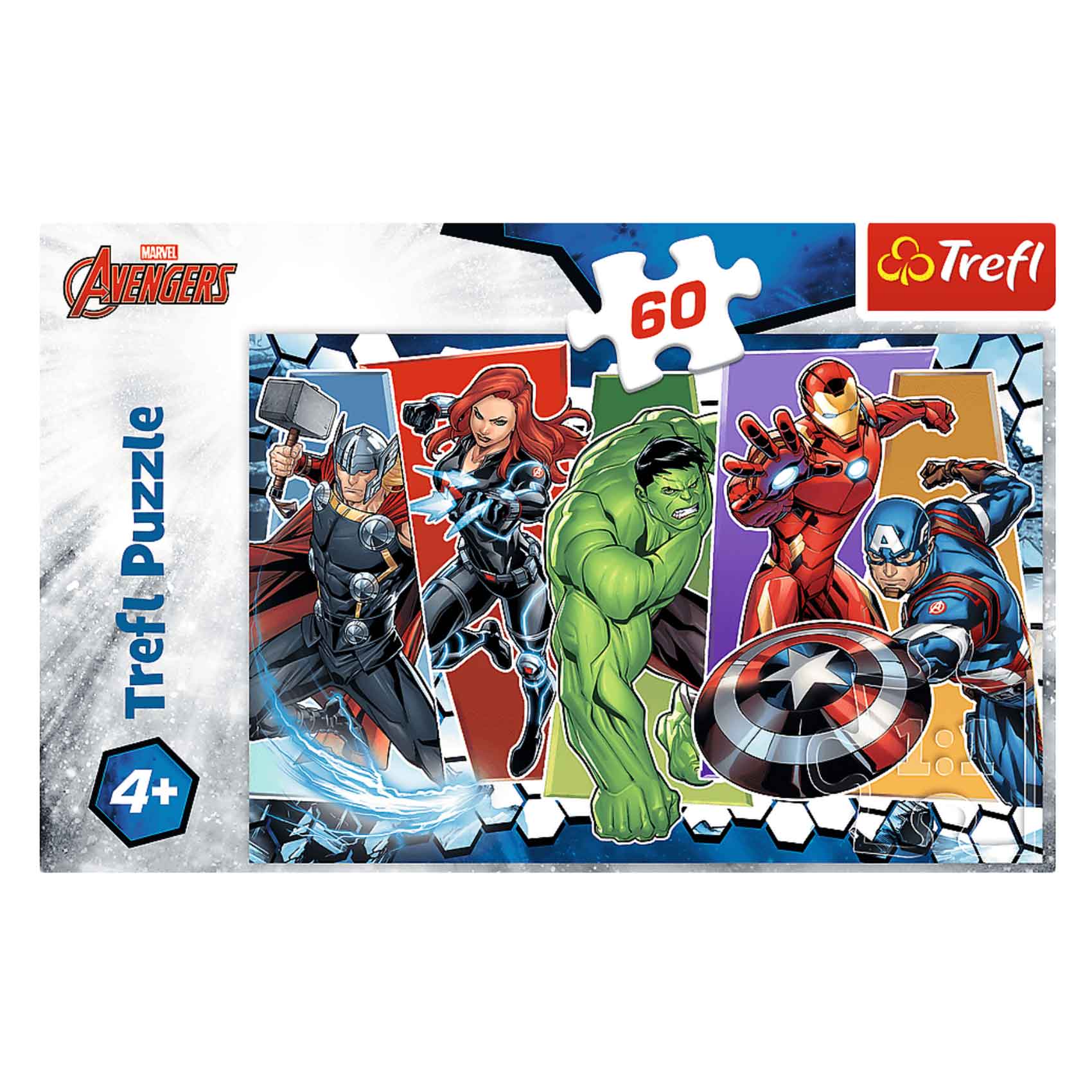 Buy Trefl 17357 Avengers Invincible Jigsaw Puzzles 60 Pieces Online ...