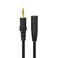 Generic-5 Meter Audio Extension Cable 3.5mm Jack Male to Female AUX Cable 3.5 mm Audio Extender Cord for Computer Mobile Phones Amplifier Black