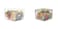 Aiwanto 2Pack Hair Bands for Women's Daily Hair Band Colourful Hair Bands Hair Tie