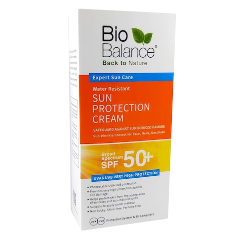 Bio Balance SPF 50+ Sun Protection Facial Cream 75ml
