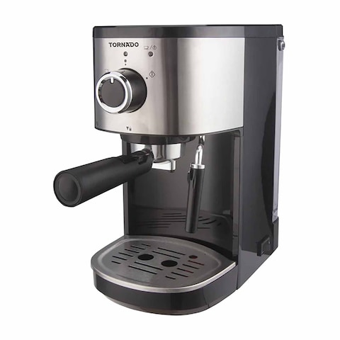 Tornado Espresso Coffee Maker - 15 Bar - 1450 Watt - Black - TCM-14512ES