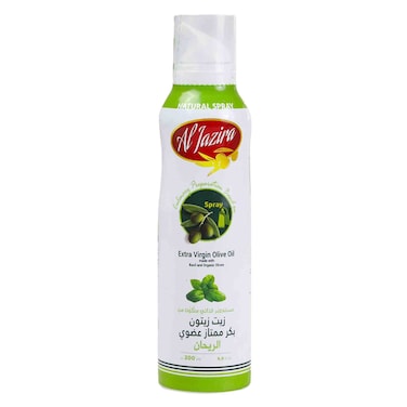 Al Jazira Organic Basil Extra Virgin Olive Oil Spray 200ml