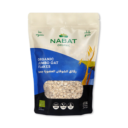Nabat Oat Flakes Coarse Organic 450GR