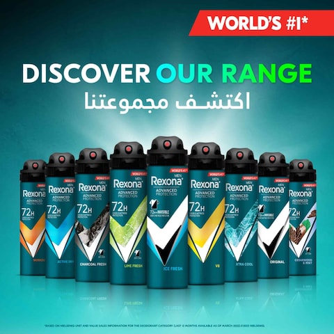 ريكسونا بخاخ مضاد للتعرق للرجال، إكسترا كول، ١٥٠ مل