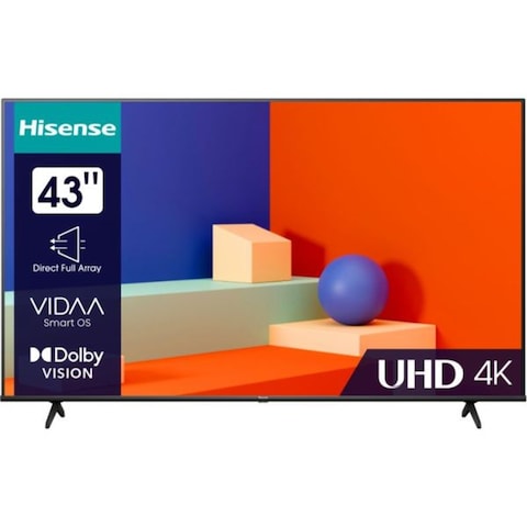 Buy Hisense 43 Inch, 4K UHD Smart TV, 43A62KS (2023 Model