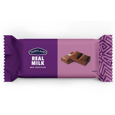 Dairyland Real Milk Chocolate Bar 40G