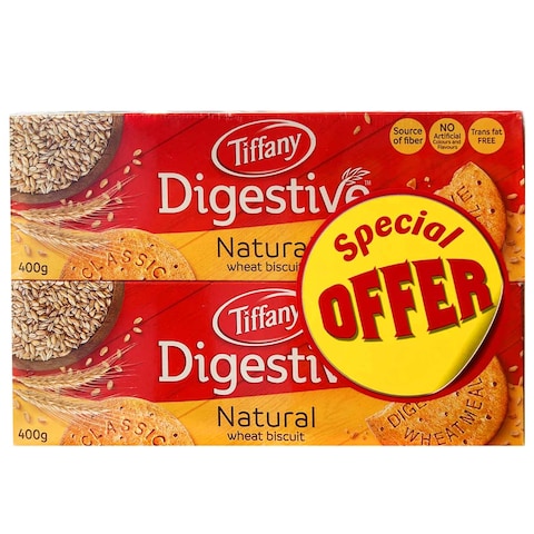 Buy TIFFANY DIGESTIVE BISCUIT 400GX2 in Kuwait