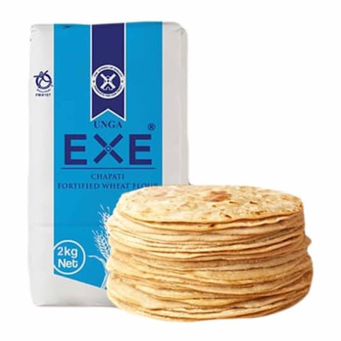 Unga Exe Chapati Fortified Wheat Flour 2Kg