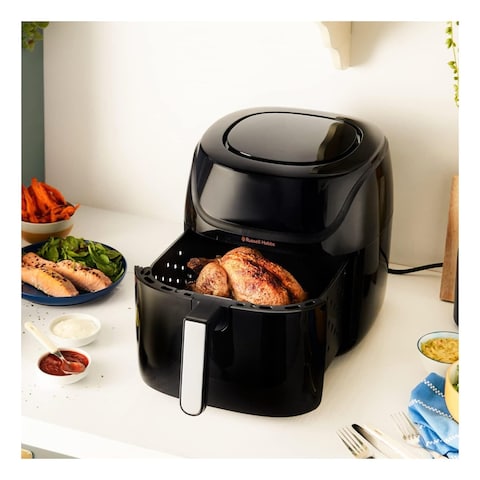 Russell Hobbs SatisFry Extra Large Air Fryer 27170GCC Black 8L