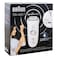 Braun Silk-&Eacute;pil 7 Sensosmart Cordless Wet And Dry Epilator With 7 Extra Heads 7/880 Silver