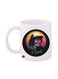 Stranger Things Printed Mug White/Black/Yellow 12ounce