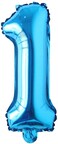 Generic 1 Number Foil Balloon 16-Inch