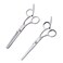 carevas-2Pcs Hair Cutting Set Hair Thinning Scissor Hair Shear Kit Hairdressing Scissors Pet Baby Cut Salon Scissors Household Hair Cut