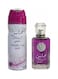 Lattafa Mahasin Crystal Violet Gift Set EDP 100 ml, Deodarant, 200ml