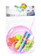 Rally Colorful Fish Toy Set With Fishing Rod For Kids