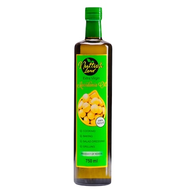 Nuttishland Extra Virgin Macadamia Oil 750ml