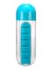 Generic Portable Water Bottle With Pill Grids 600ml