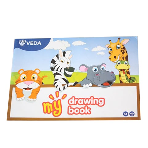 Veda BCR-DB2D Drawing Book A3 40 Pages