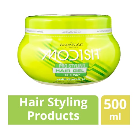 Modish Pro Styling Hair Gel, Funky - 500 ml