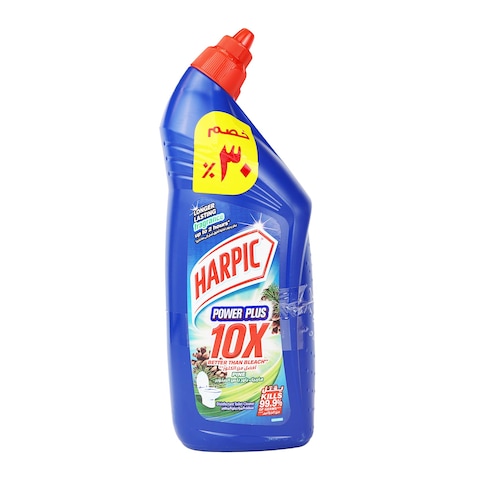Harpic Disinfectant Toilet Cleaner with Pine Scent - 700 ml - 2 Pieces