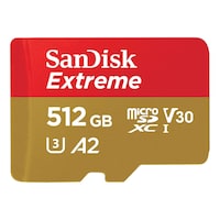 SanDisk Extreme MicroSDXC UHS-1 512GB Memory Card