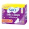 Sofy soft &amp; secure maxi compressed cotton feel Large pads with wings 30 pades + 10 pades free