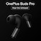 ONEPLUS Buds Pro True Wireless in-Ear Earbuds with Charging Case, Bluetooth 5.0 Fast Charging Deep Bass, IP55 Headphones （Matte Black）, SB-82