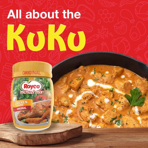 Royco Mchuzi Mix Chicken, For Thicker, Richer Stews, Seasoning Powder, 200g