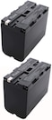 DMK Power 2 X NP-F970/NP-F960 Battery 9800mAh for LED Video Light and Monitor only (Not for Cameras)