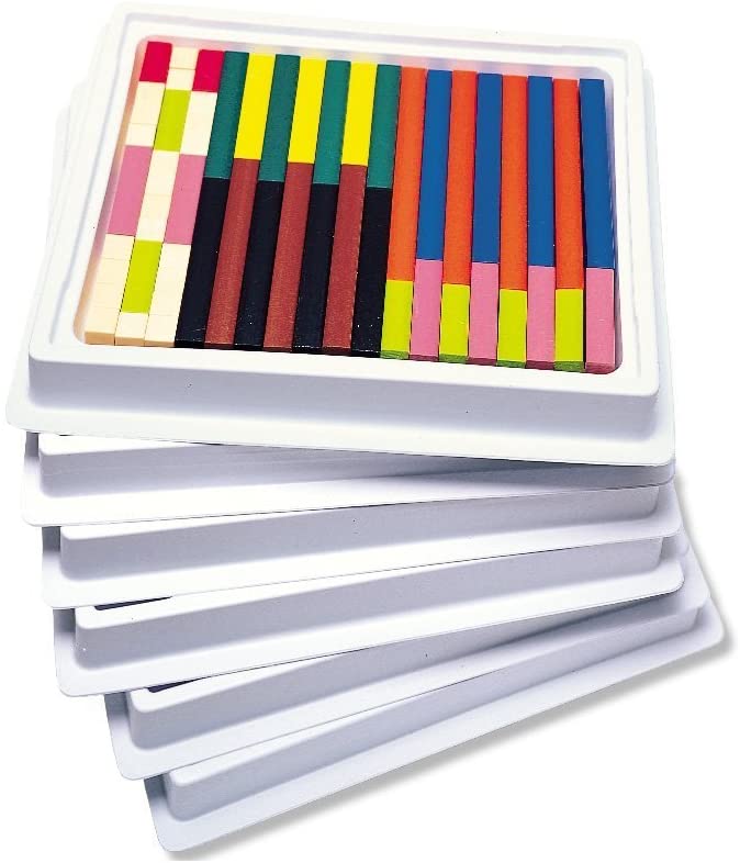 Buy Learning Resources Cuisenaire Rods Multipak Wooden Rods, Six Sets ...