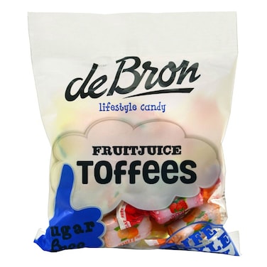 DEBRON CANDY FRUIT-TOFFEE S/FREE90G
