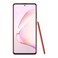 Samsung Galaxy Note 10 Lite Dual SIM, 6.7 inch, 128GB, 8GB RAM, 4G LTE, Aura Red