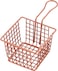 Royalford Iron Fried Basket, Strong And Long Handle, Rf10309, Rust-Proof &amp; Hygienic, Durable Design, Fish Chip Frying, Fry Serving Basket, Food Strainer