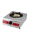 Geepas Single Burner Gas Cooker 100mm Gk681 Silver